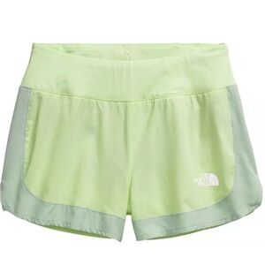 NWT THE NORTH FACE Women's Sunriser Short‎ 4" XL Astro Lime